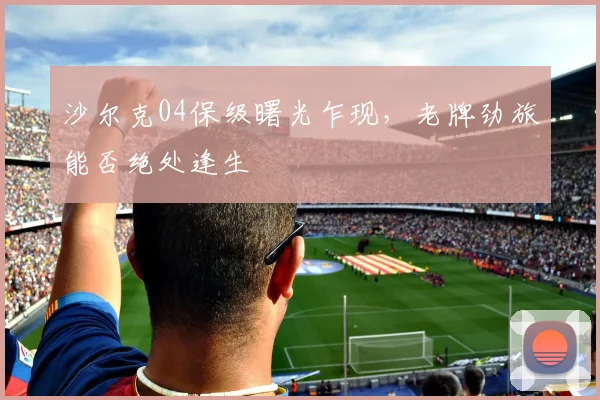 沙尔克04保级曙光乍现，老牌劲旅能否绝处逢生